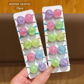 10 красочных круглых пуговиц для волос, подходящих для ежедневного использования