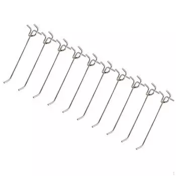 10 крючков для настенного держателя ключей и шляп Style B