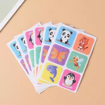 10 листов, наклейки от комаров, мгновенная и длительная защита, натуральное растительное эфирное масло, пластырь от насекомых, безопасный для детей, беременных женщин 1 Set