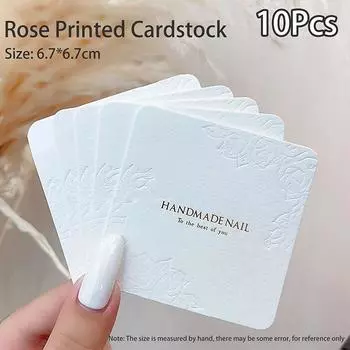 10 листов упаковки для накладных ногтей, демонстрационная карточка с образцами дизайна накладных ногтей ручной работы, демонстрационная карточка для салона маникюра