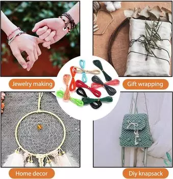 10 м 1 мм вощеный хлопковый шнур нить для бисероплетения для изготовления браслетов ожерелий бисероплетения