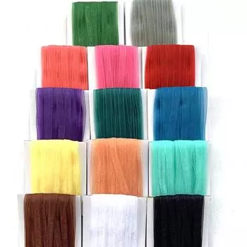 10 м/32,8 фута в каждой упаковке шириной 6 мм рождественские праздничные подарочные ленты упаковочная обертка шифоновая лента ручная работа поделки своими руками шитье кружевные отделки шелковые украшения