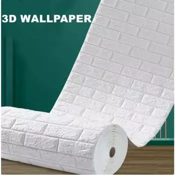 10 м 3D наклейки на стену из искусственного кирпича, декоративные самоклеящиеся водонепроницаемые обои «сделай сам», детская комната, спальня, кухня, домашний декор 70CMX10M