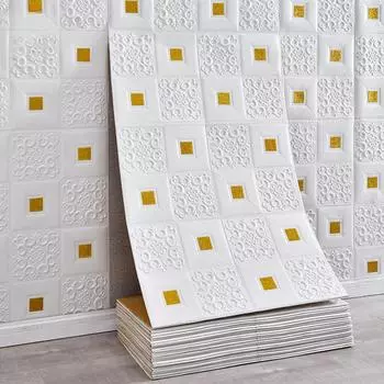 10 м 3D сплошные обои с цветочным узором, водонепроницаемые самоклеящиеся наклейки на стену, ТВ-фон, обои, домашний декор, настенная бумага 10m