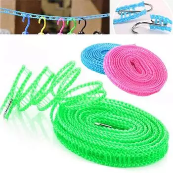 10 м/8 м/5 м/3 м нескользящая ветрозащитная вешалка для одежды на открытом воздухе дорожная выдвижная веревка для белья сушилка для кемпинга домашний гаджет 10M зелёный