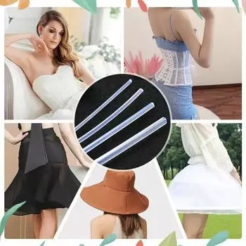 10 м прочная прозрачная нейлоновая полоска для утягивания, сшитая своими руками на заказ, круглое корректирующее белье, прозрачное нижнее белье 3.0mm