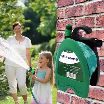 10 м садовый водопроводный шланг 32 фута высокого давления волшебный водяной шланг для полива сада автомобильный шланг для мытья труб держатель катушка комплект