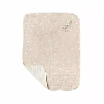 10 месяцев Hoppetta Fluffy Gauze Bette Cotton Guri Mini Size S Size 90 x 70 см 20211003 (Димой) - (Шестислойная марля) 100% 100%