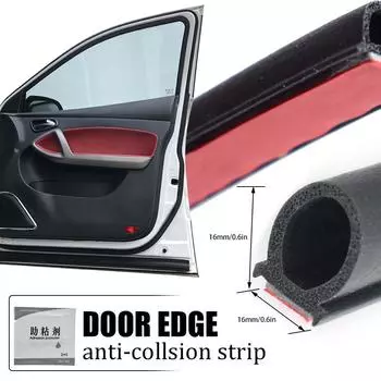 10 метров для VW T5 T5.1 T6 Transporter Multivan Caravelle Campervan California Extra Cab T32, уплотнительные ленты для дверей, обновление 16x16 мм