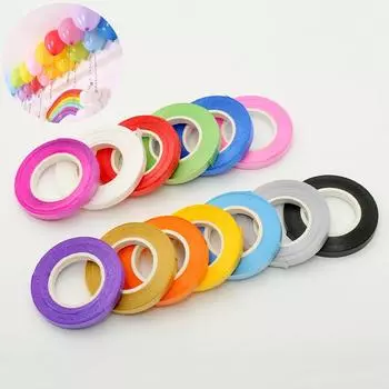 10 метров/рулоны 5 мм, лента для воздушных шаров, аксессуары для вечеринки, дня рождения, свадьбы, лазерная цепочка для воздушных шаров, атласные ленты, поделки, сделай сам, украшение для вечеринки 10m