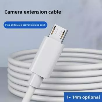 10-метровый кабель для быстрой зарядки Android для камер и мониторинга Xiaomi (Удлинитель питания 3 м) 20 cm