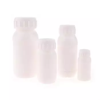 10 мл-1000 мл Пластиковые HDPE Белые пустые герметичные бутылки для таблеток Капсулы для таблеток Твердый порошок Портативные контейнеры