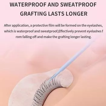 10 мл 15 мл Ресницы Супер Бондер Для Наращивания Ресниц Сушка Ресниц Стойкий Быстрый Клей Long Bond S7M9 pink -10ml