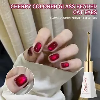 10 мл 3D-эффект градиентных ногтей магнитный кошачий глаз гель лак для ногтей долговечный салонный качество ретро лазерный нейл-арт УФ/светодиодное отверждение