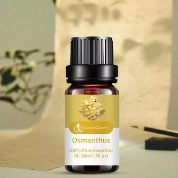 10 мл эфирное масло османтуса, не вызывающее раздражения, освежающий воздух, легкое, успокаивающее кожу, эфирное масло османтуса для комнаты йоги Osmanthus