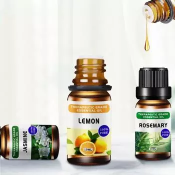 10 мл эфирное масло розы снимает стресс, длительное применение, мягкое чистое натуральное диффузионное ароматерапевтическое масло для автомобиля 4pcs