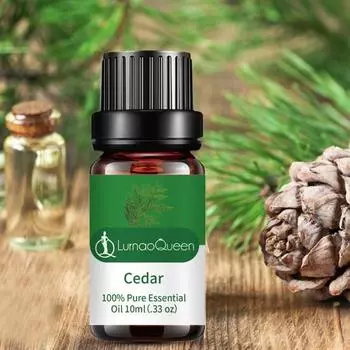 10 мл эфирное масло успокаивающее не раздражающее увлажняющее растительное средство для ухода за телом изысканное кедровое эфирное масло для кожи для расслабления Cedarwood
