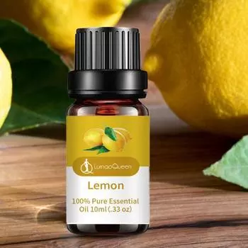 10 мл эфирного масла лимона, не раздражающий, увлажняющий, для ухода за телом, мягкий, для принятия ванны, с лимоном