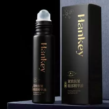 10 мл эссенционное масло для глаз против морщин, увлажняющее, уменьшающее темные круги, подтягивающее, укрепляющее, сыворотка для ухода за глазами с массажной головкой