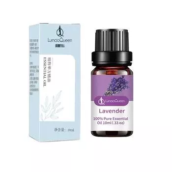 10 мл чистого растительного экстракта эфирного масла очищает воздух, бактерицидное тело, снимает водорастворимое масло Lavender