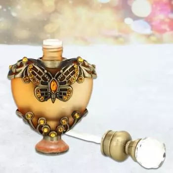 10 мл флакон для эфирного масла в стиле Ближнего Востока, повторно используемые прочные цветные бусины в форме сердца