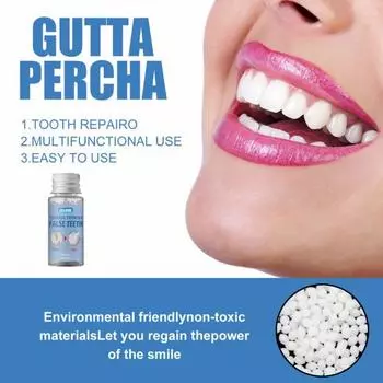 10 мл/г 20 мл/г 30 мл/г клейкие бусины для зубов, плотно прилегающие бусины для ухода за зубами, клейкие бусины для косплея, искусственные зубы, для лепки 10ML