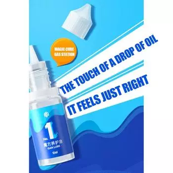 10 мл Gan Magic Cube Lube, профессиональное скоростное смазочное масло для кубиков, более плавное вращение, ежедневное обслуживание для Gan Cube No. 1 Maintaince Oil - 10ml