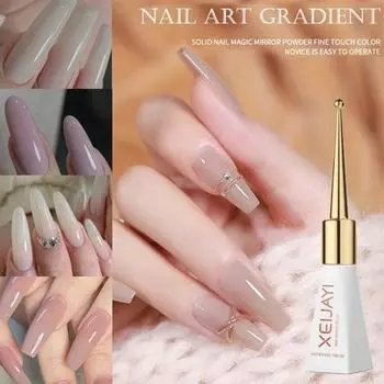 10 мл гель-лак для ногтей, полуперманентный гель-лак для дизайна ногтей, салонный блеск, органический УФ-светодиодный гель для ногтей 14#