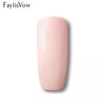 10 мл Гель-лак Soak-Off Гель-лак для дизайна ногтей Чистый цвет Длительный цветной УФ-гель-лак