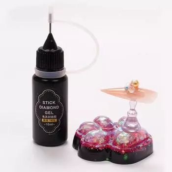 10 мл Хороший Сильный Липкий Легкий Клей Для Нейл-Арта Украшения Стразы Супер-Связующий Клей для Девочек