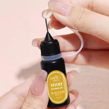 10 мл клей для дизайна ногтей, не смываемый, супер липкий, долговечный клей для ногтей со стразами