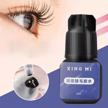 10 мл Клей для ресниц Безболезненный Быстросохнущий Клей для наращивания ресниц Раздражение Профессиональный Низкий Eyela D3T5 blue-5ml