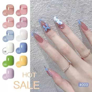 10 мл лака для ногтей Безопасные ингредиенты Несколько стилей Не требуется праймер Яркий цвет Длительный эффект Экономящая труд смола Полуперманентный УФ-светодиодный лак 14