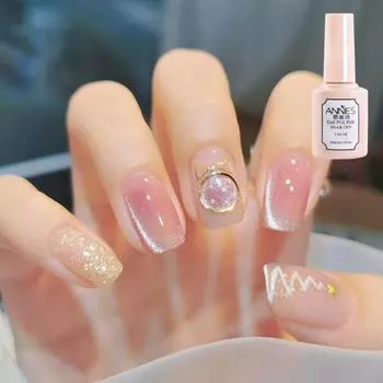 10 мл легко снимаемый магнитный клей для ногтей глянцевый универсальный милый кошачий глаз гель-лак 3