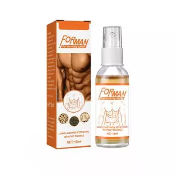 10 мл мужской спрей для живота местное потоотделение укрепление брюшного пресса фитнес-формирование упражнения спрей для живота One Size