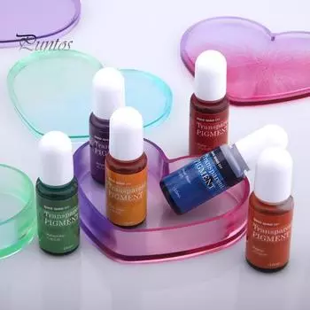 10 мл практичный широкий спектр применения герметичный клей цветная эссенция прозрачный драгоценный пигмент жидкий профессиональные принадлежности чёрный