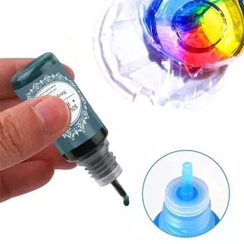 10 мл смоляные пигменты на масляной основе макаруны цвета DIY Crystal AB капельница клей УФ капельница клей универсальный краситель