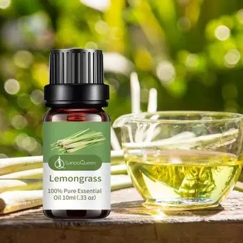 10 мл восстанавливающее после загара легкое профессиональное увлажняющее эфирное масло лемонграсса уход за телом массажное эфирное масло Lemongrass