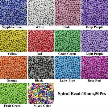 10 мм 50 шт акриловые круглые свободные разделительные бусины для самостоятельного изготовления ожерелья браслета ювелирных изделий модные красивые ювелирные изделия аксессуары ручной работы