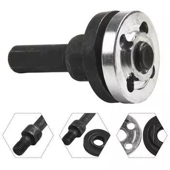 10 мм электрическая дрель для угловой шлифовальной машины, соединительный стержень, набор переходников, шлифовальный адаптер, электроинструмент для отрезного диска