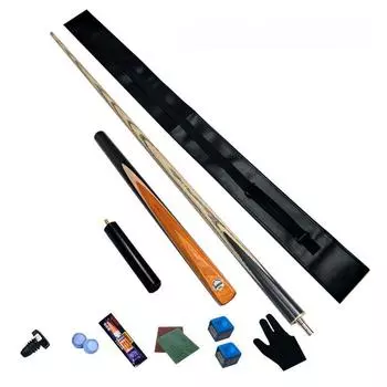 10 мм бильярдный кий из ясеня и твердой древесины, разрезной на 3/4, кий для снукера на 8 шаров, 19 унций, 145 см, с удлинителем и бесплатными подарками