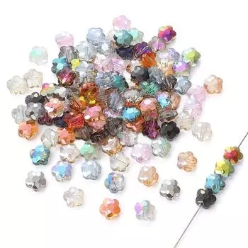 10 мм цветные стеклянные бусины DIY браслет ожерелье серьги изготовление 10mm 10pcs/bag