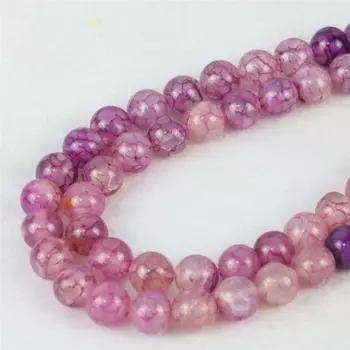 10 мм круглые фиолетовые полосатые агаты и оникс, свободные бусины для женщин и девочек, для изготовления ювелирных изделий, дизайн, детали для самостоятельного изготовления, аксессуары, натуральный камень 10mm