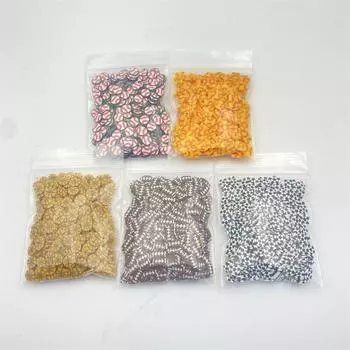 10 мм ломтик полимерной глины футбольный мяч баскетбол бейсбол регби ломтик ногтей 10 г упаковка набор ломтиков полимерной глины 5pcs