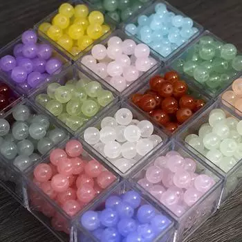 10 мм натуральные красивые разноцветные бусины ручной работы, браслет «сделай сам», ожерелье, ювелирные изделия, бусины ручной работы, аксессуары 10mm*20pcs