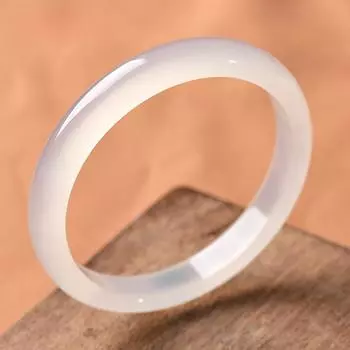 10 мм натуральный ледяной вид халцедона браслет модный агатовый браслет с подвесками нефритовый браслет женский подарок 54-56mm белый