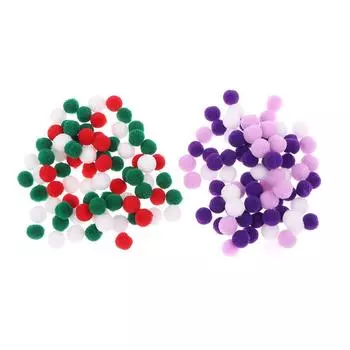 10 мм разноцветный высокопрыгающий мяч для самостоятельного изготовления детских игрушек в детском саду, материалы для творчества, красочный маленький мяч для волос, плюшевый мяч