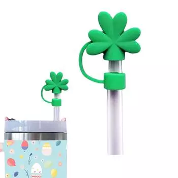 10 мм силиконовый пасхальный яичный соломенный колпачок для Stanley Cup Rabbit Dust Cup Plug аксессуары, милый B7B2 B-1pcs