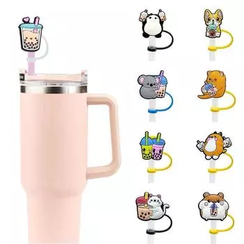 10 мм Соломенная крышка для соломинки Крышки для соломинок Крышки для соломинок для вечеринок 1808-11