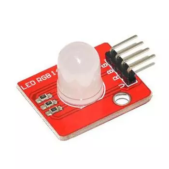 10 мм высокояркий 5 В RGB светодиодный электронный модуль 6G8, SUNLEPHANT, 10MM, Red Board